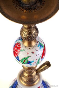 Luxusní keramická vodní dýmka - sběratelský kousek - 3