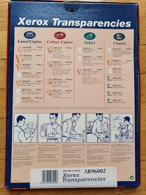 Průhledné transparentní fólie A4 pro laser / kopírku - 3