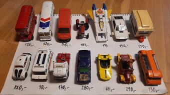 CORGI angličáky RETRO made in England, Majorette - 3