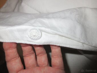 Bílé bavlněné povlečení na 2 postele. - 3