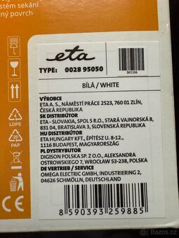 Multifunkční sekáček ETA Gratus 0289 5050 bílý - 3