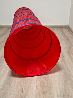 Dětský stan + textilní tunel na prolézání - 3