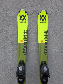 Dětské lyže VÖLKL RACE TIGER, 120 cm + lyžáky FISCHER - 3
