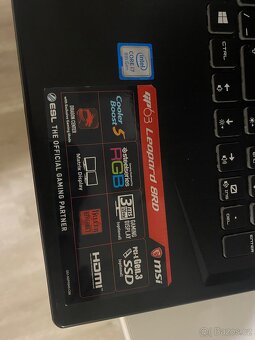 Herní notebook MSI GP63 Leopard 8RD-685CZ - 3