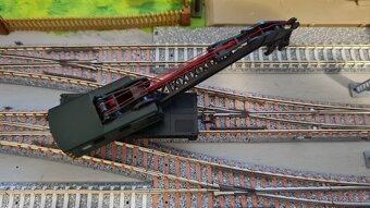 Vláčky N - vagón - modelová železnice, jeřáb - 3