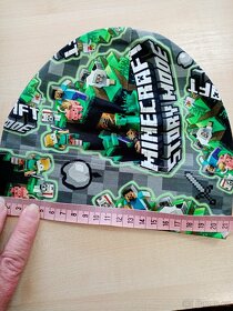 Čepice minecraft nová 43cm - 3