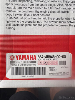 vrtule Yamaha 25HP - 3