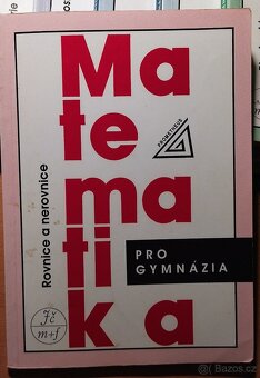 Učebnice matematiky pro gymnázia a střední školy - 3