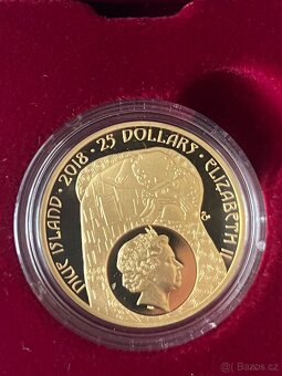 Zlato / zlatá mince 1/2oz Gustav Klimt proof - 3