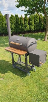 Velký zahradní BBQ Gril (Americký styl) SMOKER - 3