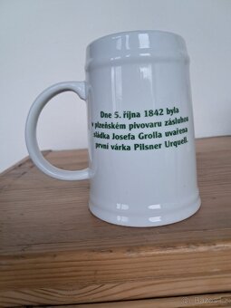 Porcelánový korbel Pilsner Urquell - 3