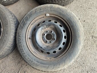 Prodám sadu disků 5,5Jx14H2 ET37 + let. pneu 175/70/R14 - 3