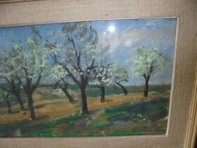 OBRAZ OLEJ NA KARTONU-ŠIMORDA 59 - 3