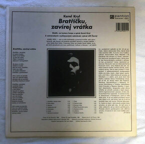 LP Karel Kryl - Bratříčku, Zavírej Vrátka (Green Label 1990) - 3