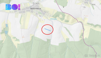 Prodej pole, 5380 m², Nedachlebice - 3