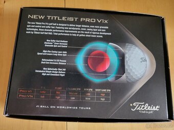 Titleist PRO V1X golfové míčky 12 ks - 3