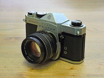Pentax Spotmatic SP + SMC Takumar 2.0/55 (M42 závit) - 3