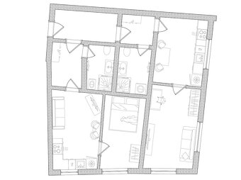Prodej bytu 2+kk 30,4 m², parkovací stání, obec Švábenice - 3