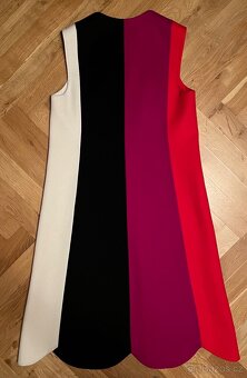 SALVATORE FERRAGAMO – luxusní vintage šaty, originál s visač - 3