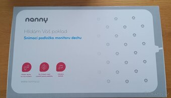 Monitor dechu zn. JABLOTRON Nanny BM-02 + 2 snímací podložky - 3