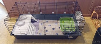 Klec pro králíčka včetně vybavení - 120 cm - 3