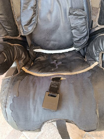 Dětská autosedačka 9-18 kg, černá - 3