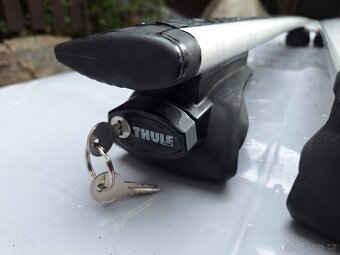 Prodám střešní nosiče Thule WingBar 118cm - 3