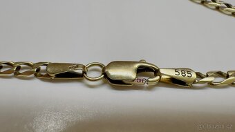 Zlatý řetízek 585 - 3