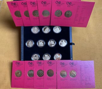 Zlaté mince ČNB,cyklus Hrady ČR PROOF - 3