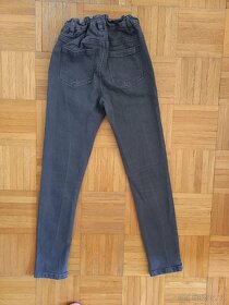 Šedé džíny/rifle/kalhoty Destination dívčí 11-12 let (152) - 3