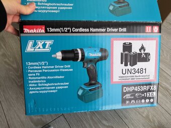 Aku vrtačka Makita DHP453RFX8 - 3