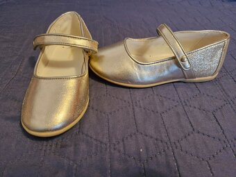 Zlaté dívčí balerínky vel. 26 - 3