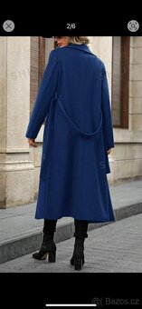 Modrý kabát #Dlouhy kabat - 3