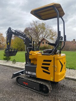 Pásový minibagr Gorila G10S Lite - Povánoční akce - 3