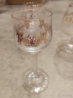 Retro skleničky mix 2 - 3