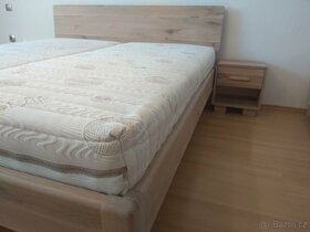 Masívna dubová posteľ Elegant + 2 stolíky zdarma, od 730€ - 3