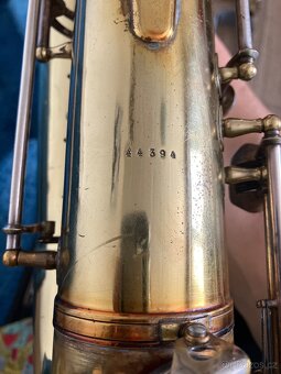 Tenorový saxofon Amati Lignatone č. 44394 - 3