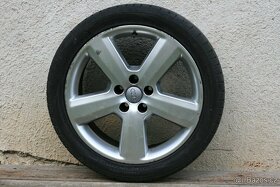 Original R18 ALU disky Audi s obutim Nokian zLine 245/40 R18 - 3