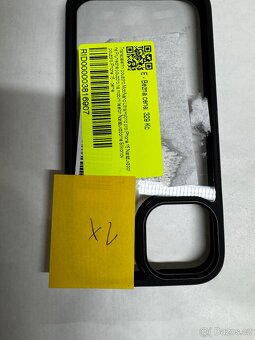 transparentni pouzdro na iphone 15 černe - 3