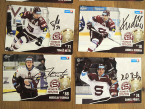 HC Sparta Praha podepsané karty 14 ks 2015/16 - 3