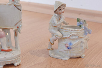 Porcelánové sošky - 3ks - 3