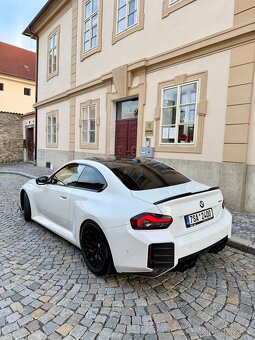 BMW M2 G87 8AT Track ČR DPH Full Carbon Sedačky Záruka - 3