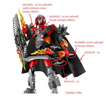 Lego Hero Factory 44000 - Nekompletní set - 3