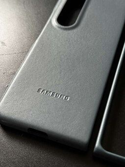 Samsung Fold 4 Kozený obal - 3