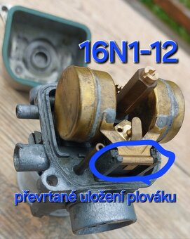 Původní DDR karburace SIMSON S51, S51 ENDURO - 3