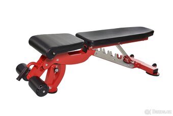 Polohovací lavice s opěrkou pro nohy - 3