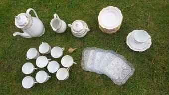 skleničky, čajový set, váza - vše za symbolickou cenu - 3