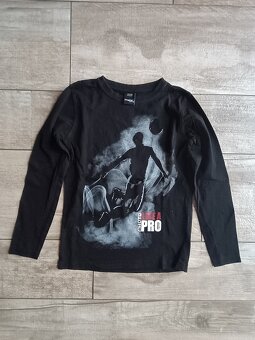 Trička, trika s dl. rukávem, vel. 134/140 - 3