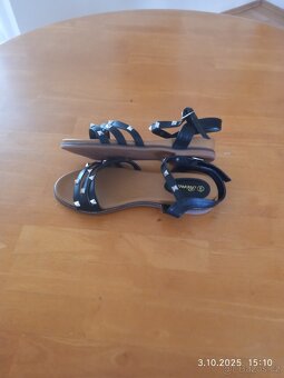 Dámské letní boty černé 39-40 - 3