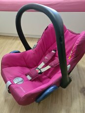Prodám dětskou autosedačku Maxi-Cosi Cabriofix 2017 Pink - 3
